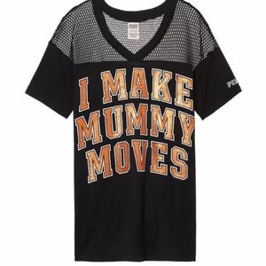 NEW! Halloween VS PINK Short Sleeve Black Tee